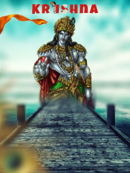 Happy Krishna Janmashtami CB Background HD For CB PicsArt Photo Editing Free