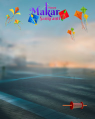 HAppy Makar Sankranti Background For CB Photo Editing