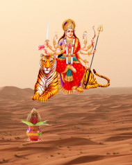 Happy Navratri HD Background Full HD For PicsArt