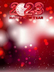Happy New Year 2023 CB Background Photoshop Free