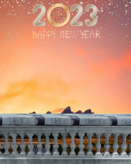 Happy New Year 2023 Poster Background For Editing