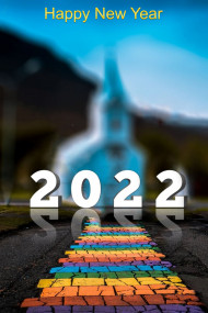 Happy New Year Background 2022 For Phtoshop Editing CB