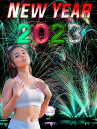Happy New Year Photoshop CB Background