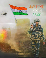 Indian Army Flag Background For 15 August Independence Day CB Picsart Editing