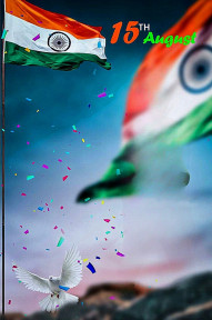 Indian Flag HD Background For Independence Day CB Photoshop Editing Pics