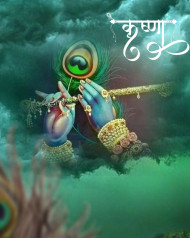 Krishna Janmashtami Photo Editing Background Full HD