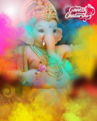 Lord Ganesh Chaturthi Background For CB PicsArt Editing