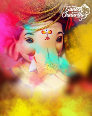 Lord Ganesh Chaturthi Editing Background Download HD Free