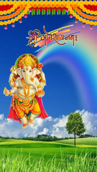 Lord Happy Ganesh Chaturthi CB Editing Background For Picsart Pic