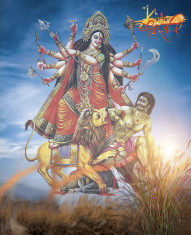 Maa Durga Puja CB PicsArt Photo Editing Background Download Image