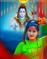 MahaShivratri Editing CB Background with Girl Pics