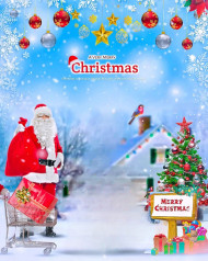 Merry Christmas HD Backgrounds For Editing