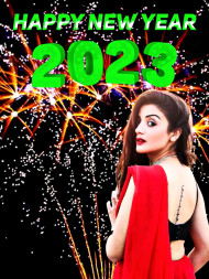 New Year Editing CB Background With Girl