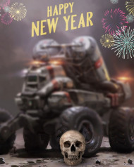 New Year Photoshop 2023 Editing Background