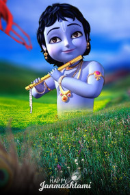 Photoshop Happy Janmashtami Editing HD Background For CB Photo Editing Pics