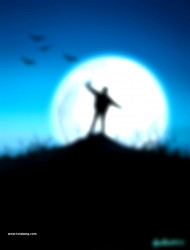 Picsart Moon Photo Editing Full HD Background