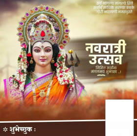 PicsArt Navratri Banner CB Background Full HD FB Dp
