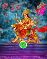 Picsart New Navratri Mountain CB Background Download HD