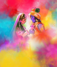 Radha Krishna Happy Holi Editing Cb Background New