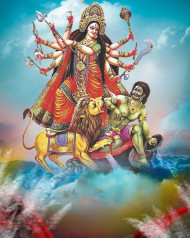 Snapseed Durga Pooja PicsArt Background Download HD