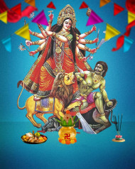 Snapseed Durga Pooja PicsArt Background Download New