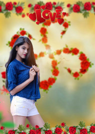 Viral Valentine Day Background For Editing With Girls Photoshop Pic